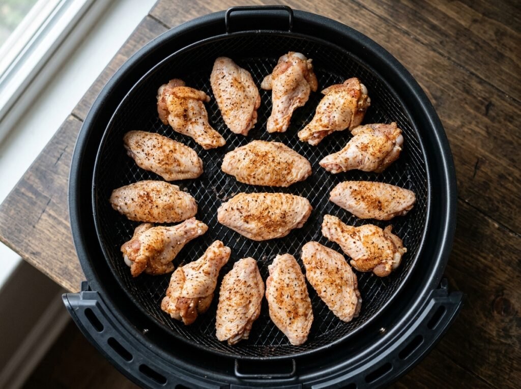 The Crispiest Air Fryer Chicken Wings