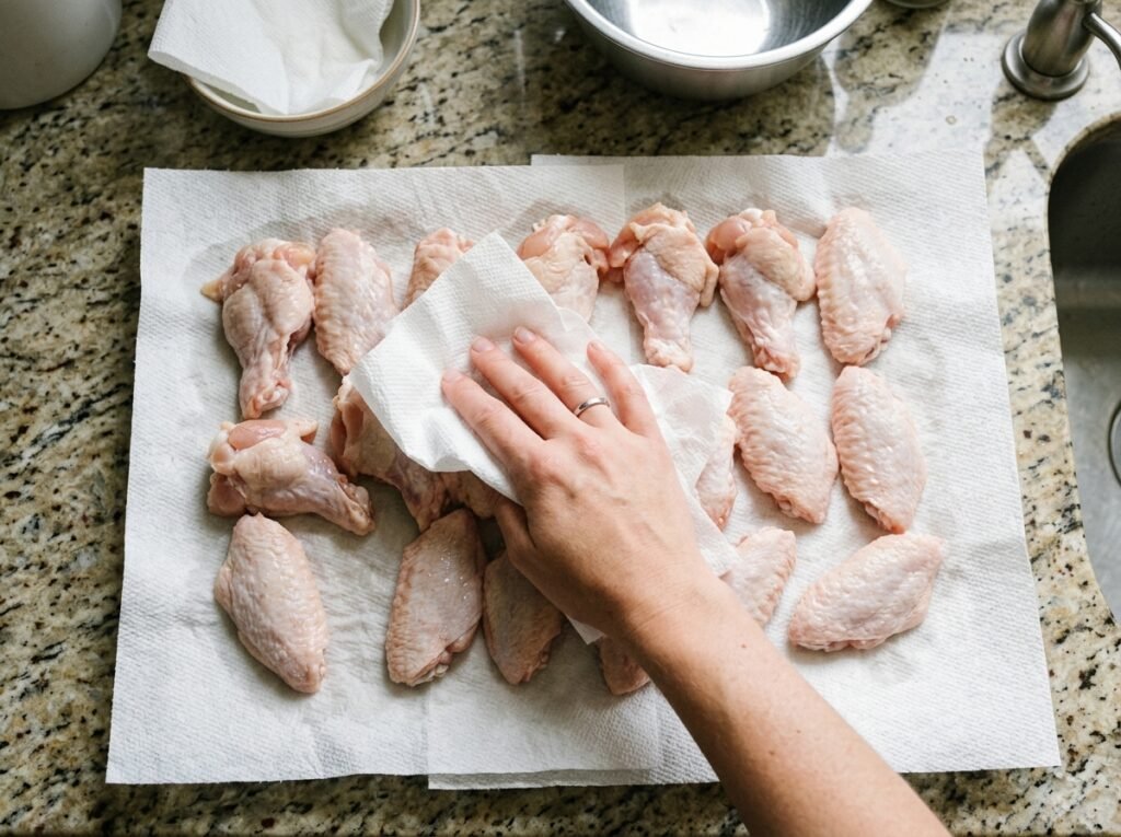 The Crispiest Air Fryer Chicken Wings