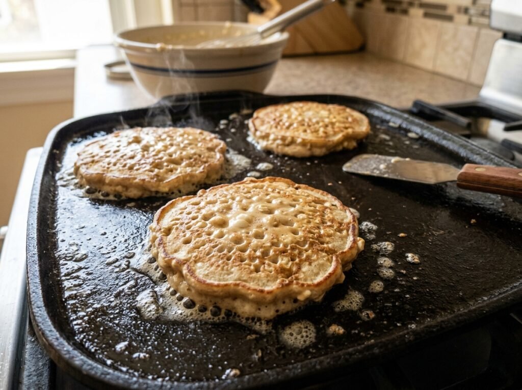 Cottage Cheese Protein Pancakes