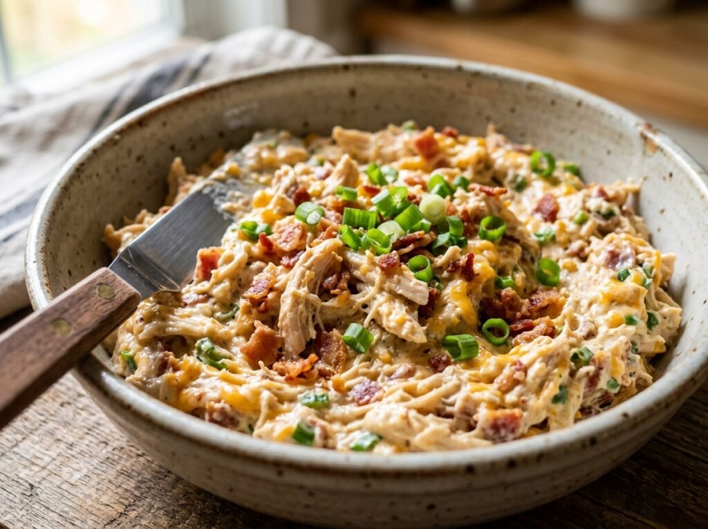 Crack Chicken Stuffed Bread Recipe