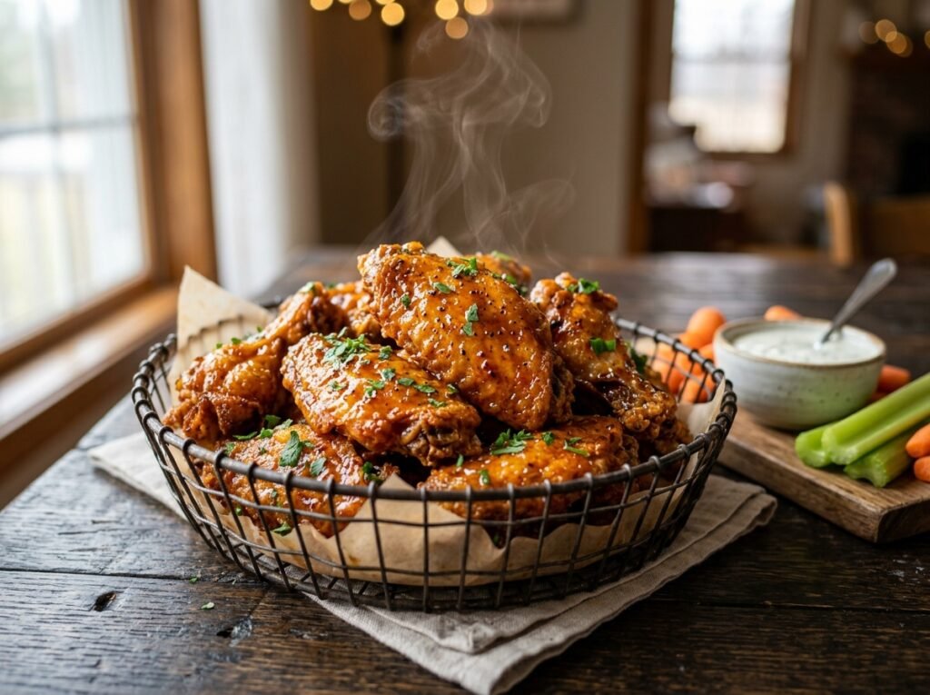 The Crispiest Air Fryer Chicken Wings