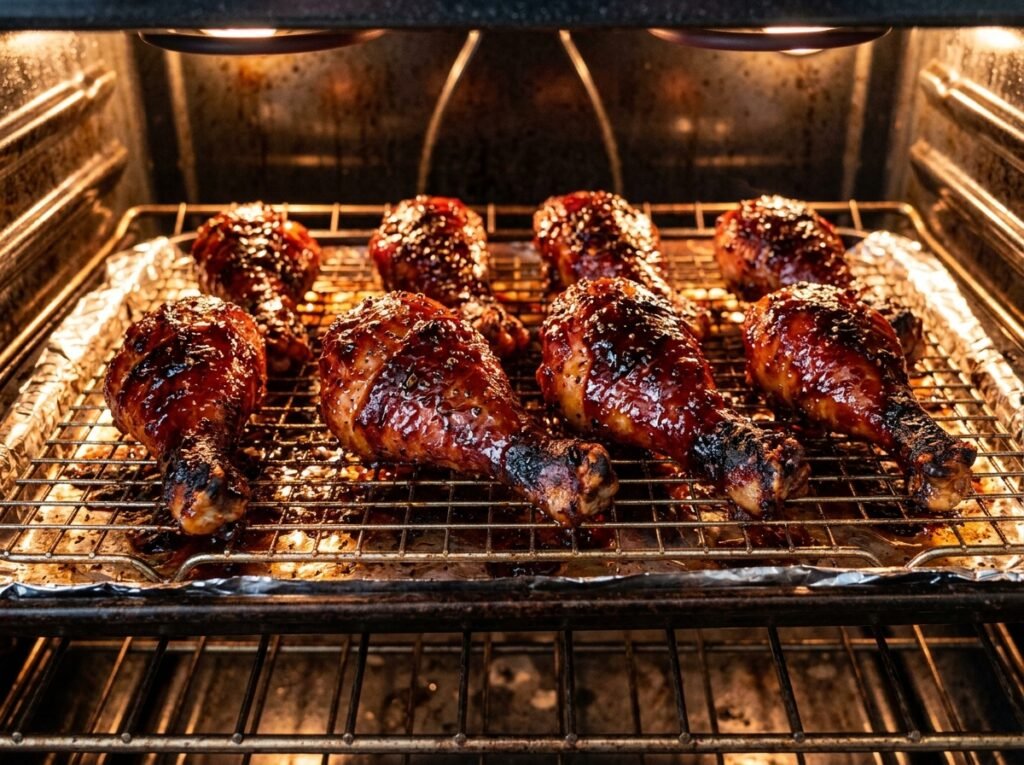 bbq honey glazed chicken drumsticks