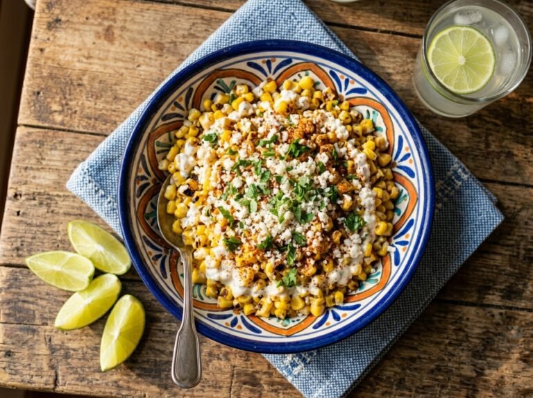 Easy Mexican Street Corn Salad Recipe