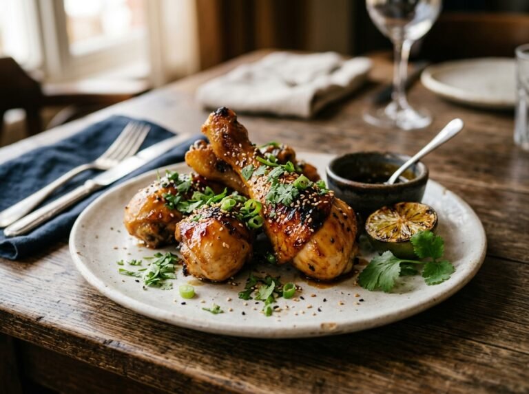 bbq honey glazed chicken drumsticks