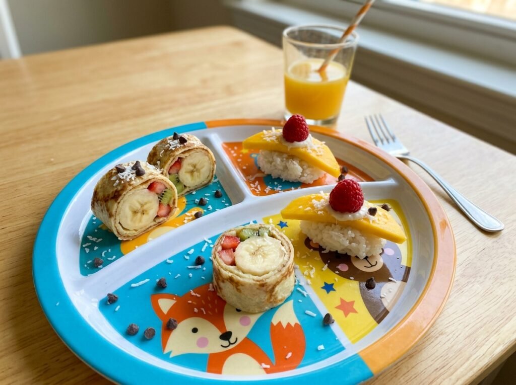 Breakfast Sushi Rolls